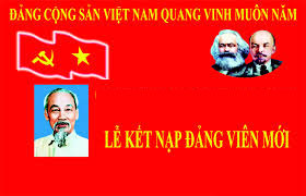 KẾT NẠP ĐẢNG VIÊN MỚI CHO HỌC SINH LỚP 12